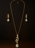 Long Chains with Pendants & Earring