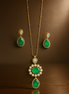 Long Chains with Pendants & Earring